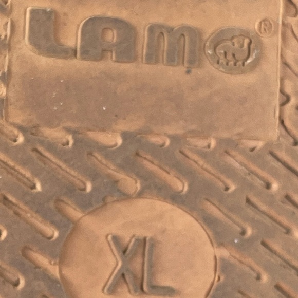 LAMO MEN’S SUEDE MERINO WOOL WRAP SLIPPER SIZE XL (11-12) - Picture 7 of 13